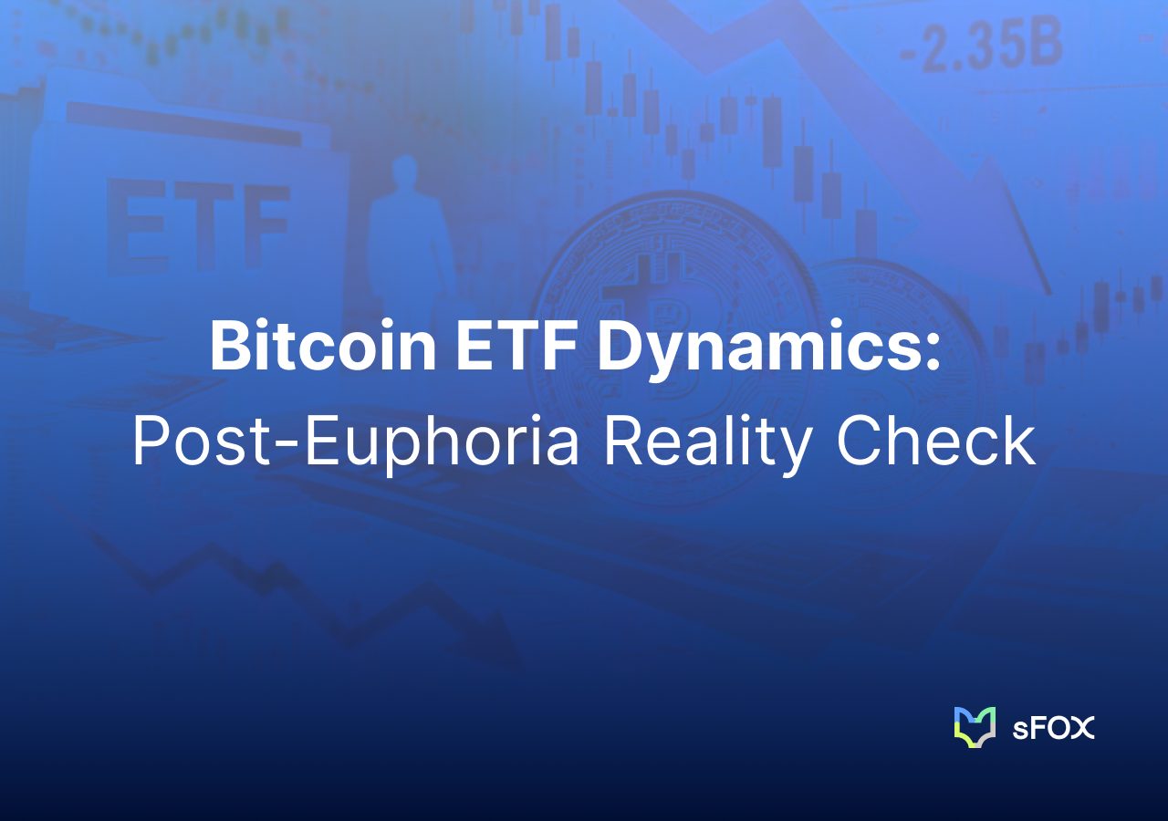 Bitcoin ETFs Face First Stress Test as Arbitrage Capital Exits